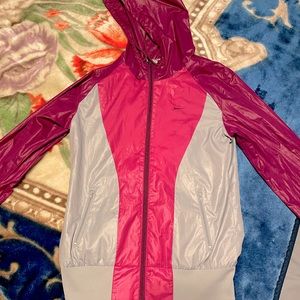 Pink nike windbreaker